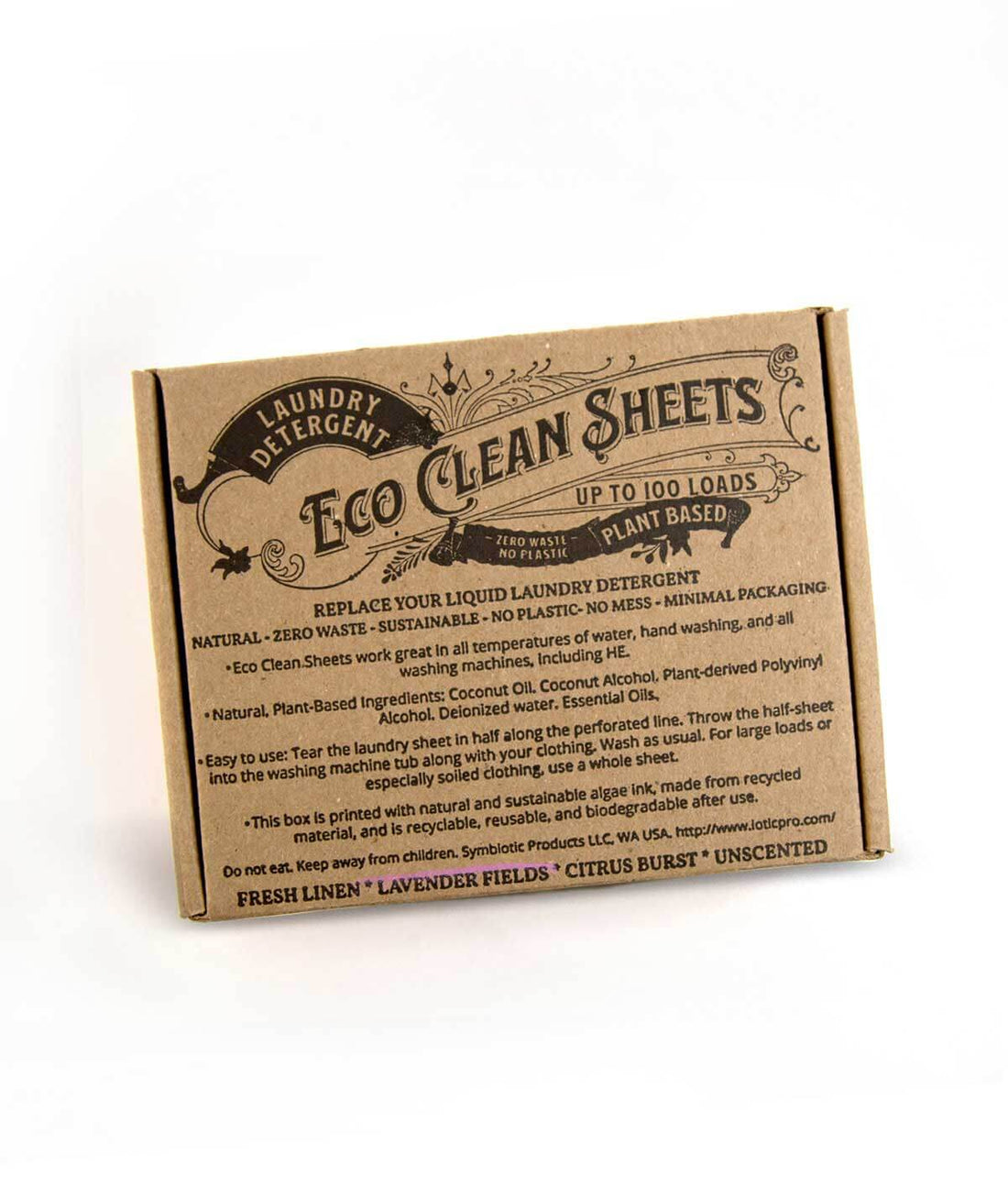 Eco Clean Sheets // Concentrated Laundry Detergent - 100 Loads // Lavender Fields