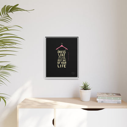 Fashion Notes “Dress Code” | Wall Art