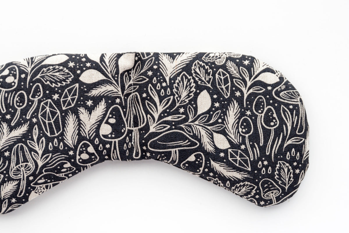 Eye Mask + Neck Wrap Bundle - Mystical Mushroom