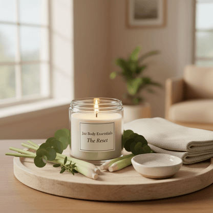The Reset Candle — Lemongrass &amp; Eucalyptus