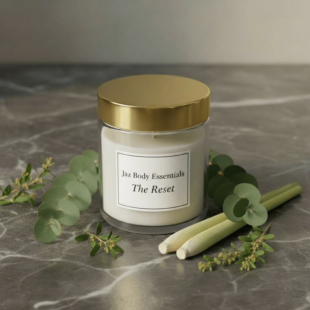 The Reset Candle — Lemongrass &amp; Eucalyptus