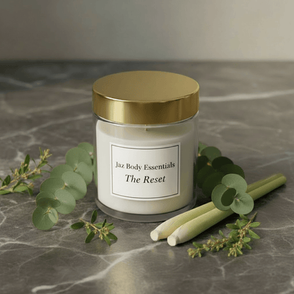 The Reset Candle — Lemongrass &amp; Eucalyptus