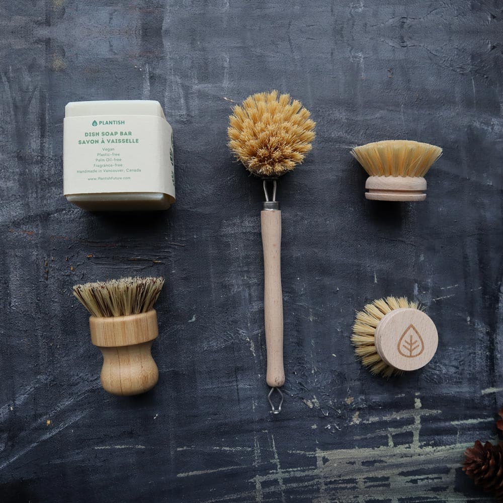 Zero Waste Cleaning Set - Sisal Brush Kit